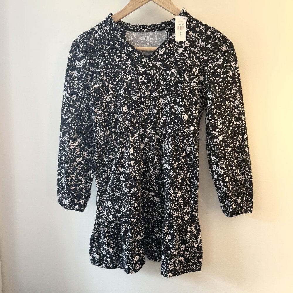 Girls Gap Cotton Ditsy Floral Dress
